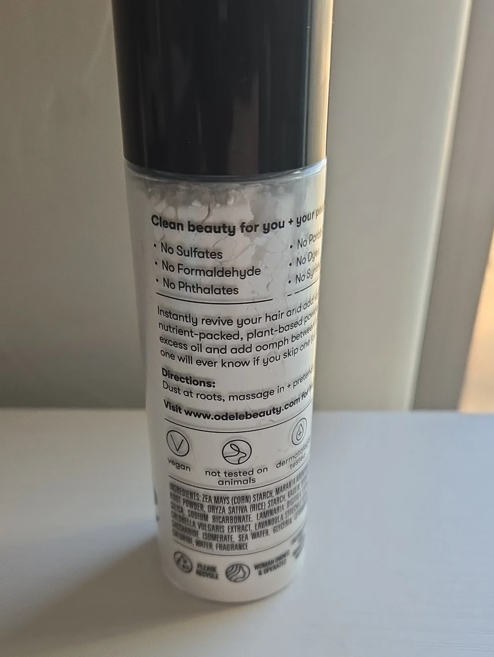 Dry Shampoo Powder for Oil Control + Volume